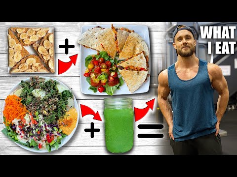 What I Eat To Build Vegan Muscle! 🌱💪