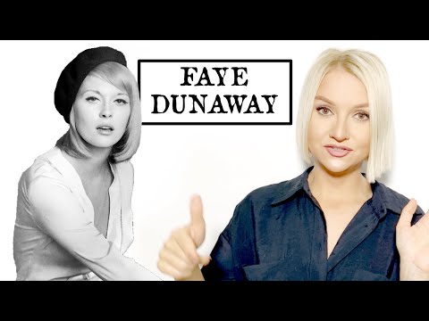 FAYE DUNAWAY - DRAMATIC Style Review