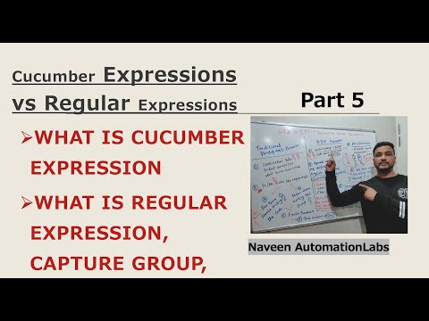 #5 - Regular Expressions in #Cucumber 6 - Cucumber Expression vs Regular Expression (Latest 2022)