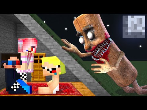 🛌ОБУСТРОИЛИ БУНКЕР И ПЕРЕЖИЛИ НОЧЬ В МАЙНКРАФТ! ШЕДИ ЛЕСКА И НУБИК MINECRAFT