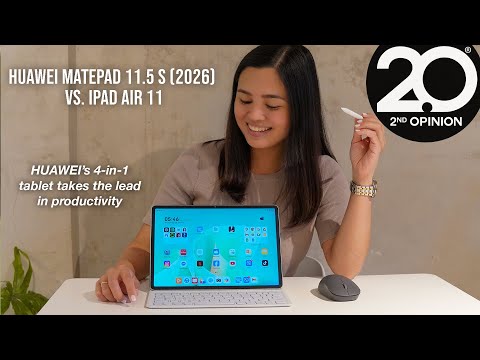 HUAWEI MatePad 11.5 S 2026 vs iPad Air 11: HUAWEI's 4-in-1 tablet takes the lead in productivity