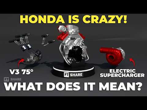 READY FOR MASS PRODUCTION!!! - Honda’s New V3 Engine with Electric Supercharger is Finally Here!