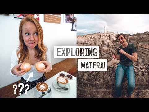 We Found Italyโs MOST BEAUTIFUL City! - Cave Homes, Delicious Food & More! (Matera)