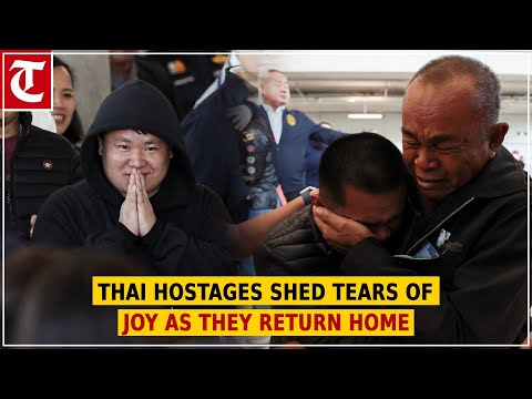 Thai hostages shed tears of joy as they return home after years of captivity