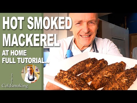 CATCH & COOK Hot Smoked Mackerel - Didn't exactly go to plan