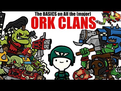EVERY Ork Clan (at least the major ones pls don't yell at me) | Warhammer 40k Lore