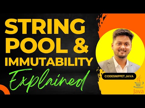 String Immutability & String Pool Explained with Examples | Java Interview Guide