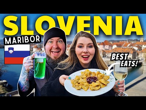 FIRST TIME in SLOVENIA! 🇸🇮 - Exploring MARIBOR and eating the BEST Slovenian FOOD