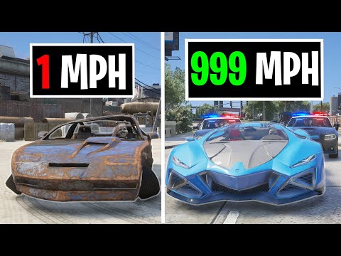 Every Time I Crash My Getaway Car Gets Faster in GTA 5 RP