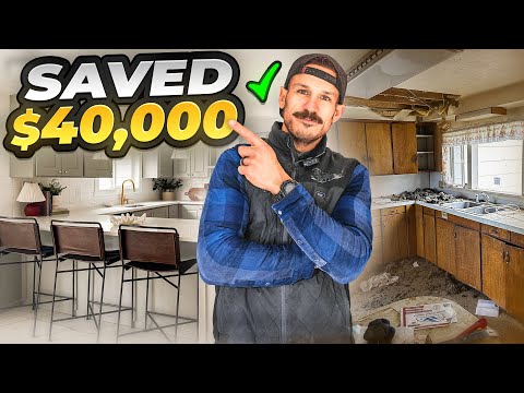 INSANE Kitchen Renovation On a Budget $$$