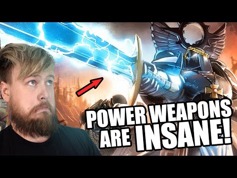Power Weapons EXPLAINED! How Do They Work? | Warhammer 40K Lore