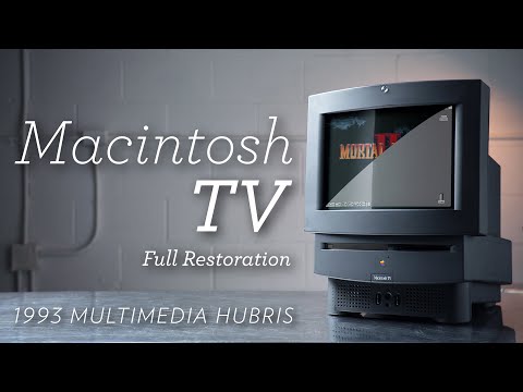 TV? Computer? YES! The Macintosh TV Restoration - iiiDIY