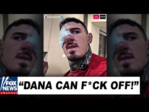 “ENOUGH IS ENOUGH!” Tom Aspinall FURIOUSLY CALLS OUT Dana White for HUMILIATING him after EYE POKE!