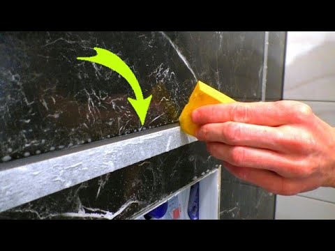 Лёгкий способ сделать силиконовый шов на  люке из ПЛИТКИ без НОЖА!