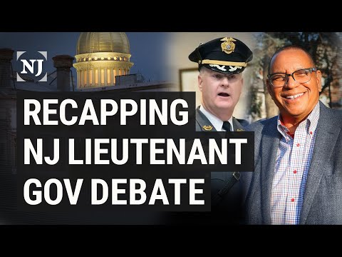 NJ lieutenant governor hopefuls stick to script in debate