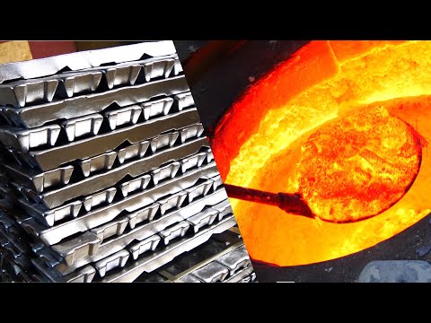 Process of making various parts from aluminum ingot