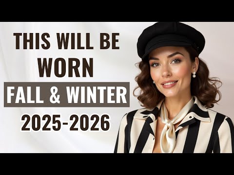 15 Fall Winter 2025/2026 TRENDS You Can’t Miss!