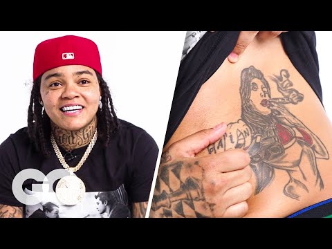 Young M.A Breaks Down Her Tattoos | GQ