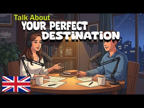 How to Talk About Your Perfect Destination in English | Easy English Conversation Practice