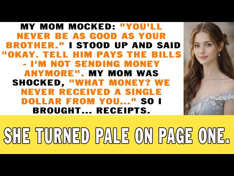 My Mom Mocked I’d Never Be as Good as My Brother — Then I Showed the Receipts.