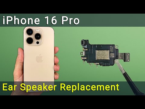 iPhone 16 Pro Ear Speaker Replacement: Fix Muffled Call Audio