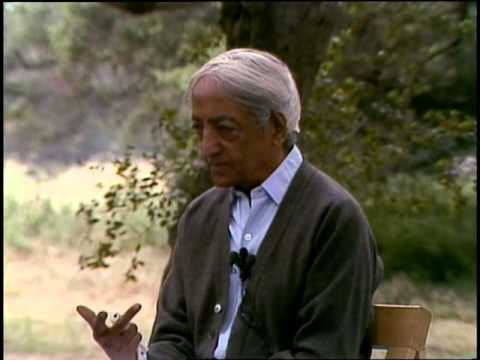 Show me how to dissolve the ‘I’ | J. Krishnamurti
