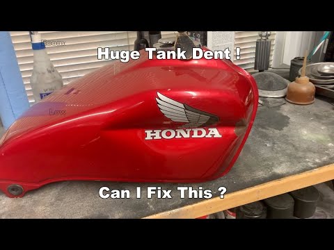 Massive Tank Dent -- Can I Fix it ?
