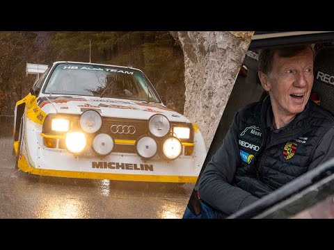 Walter Röhrl im Audi Sport Quattro S1 E2 | AvD Histo Monte 2024