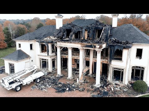 Family Buys $1.5M Burned Mansion and Turns it into Dream Home | by @realmikethakur
