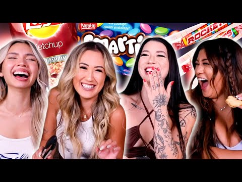 My American BFFs Try Canadian Snacks *I'm offended*