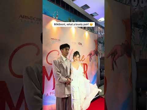 #MikaSalamanca and #BrentManalo, what a lovely pair! #MikBrent #CallMeMother #MMFF51