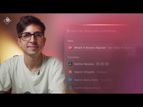 Our Video Producer shows his Raycast setup