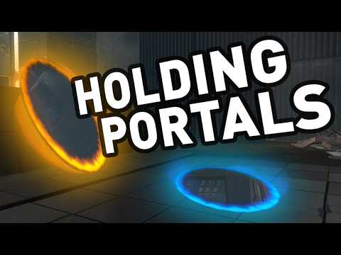 Portal 2 but you can Pick Up Portals