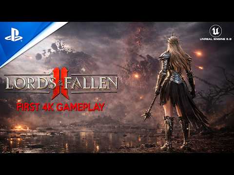 LORDS OF THE FALLEN 2 First Alpha Gameplay Reveal | New 2026 Action RPG Souls with 100% NATIVE CO-OP