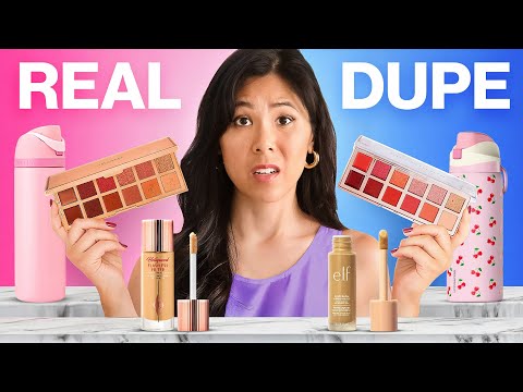 I Tested the MOST EXPENSIVE Viral Products vs CHEAP Dupes! 👠