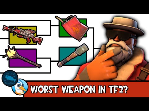 Bad TF2 Weapon Tournament Bracket
