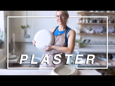 PLASTER DISASTER + how to make one piece plaster moulds