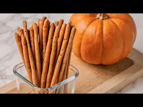 Crispy Pumpkin Sticks! High-Protein & Gluten-Free Snack! Easy Recipe!