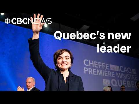 Who is Quebec’s new premier, Christine Fréchette?