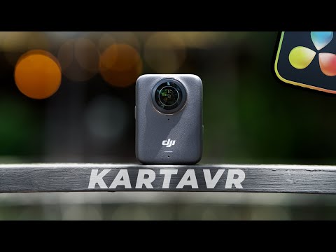 DJI Osmo 360: How I Make Custom Transitions in DaVinci Resolve (KartaVR)