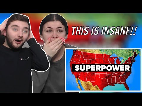 British Couple Reacts to How The US Became A Superpower