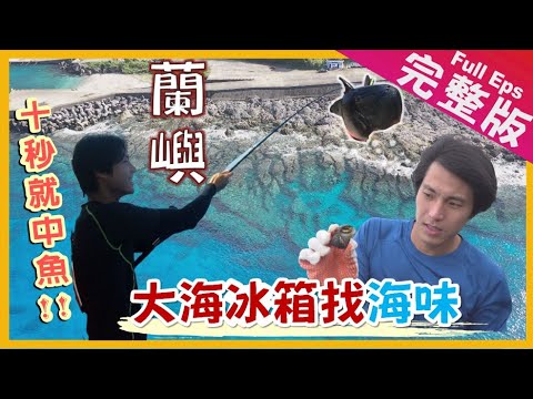 【台灣 蘭嶼】｜藍色天堂/海釣10秒中魚/藍洞潛水/玉女岩/潮間帶月光螺《世界第一等》982集完整版
