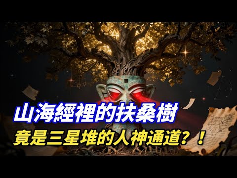 山海經裡的“扶桑樹”找到了！三星堆青銅神樹出土，徹底證實了上古時期的人神通道！就在北緯30度    #山海經 #三星堆 #考古 #外星人