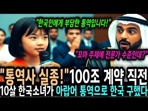 "통역사 행방불명실종" 100조 계약이 무산될 위기의 한국 억만장자 재벌, 10살 한국소