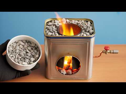 Billions of people do not know this knowledge! How to make a 3-in-1 stone stove to warm up in winter