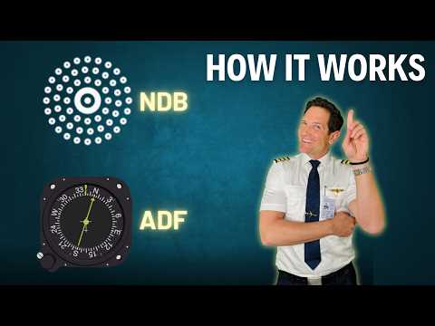 Navigating with the NDB and ADF! Explained by CAPTAIN JOE