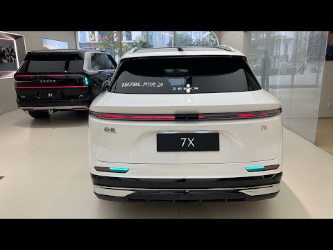 2026 NEW ZEEKR 7X EV 802km range starting price $32,400 walk-around | Geely | China 🇨🇳 