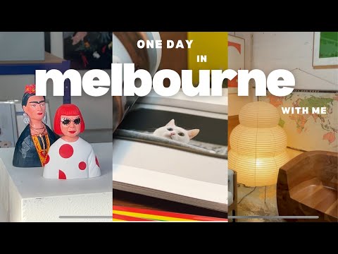 Melbourne Weekend Vlog 🌿 Exploring Suburbs | Vintage Shopping, Café & Life in Australia