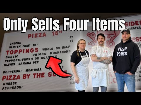 The Simplest Pizza Shop Menu: Garlic Breath Pizza