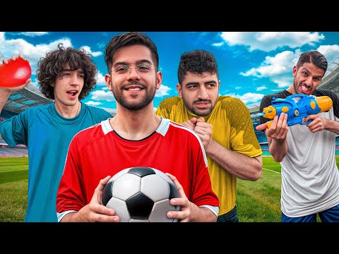 ورزش ها تو شرایط سخت (فوتبال) ⚽️😂